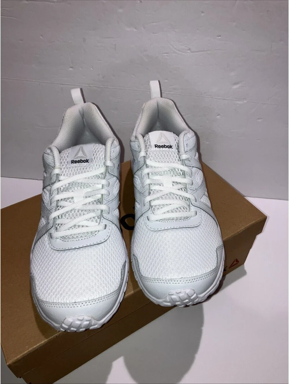 REEBOK Run Supreme 2 LD WIDE BD5509 Men's Running Shoe Size 8 White 2E WIDE NEW
